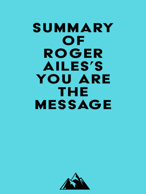 cover image of Summary of Roger Ailes's You Are the Message